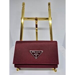 Authentic Pre-Owned Prada Key‎ Holder/Case (DEPOS) - Rich Burgundy